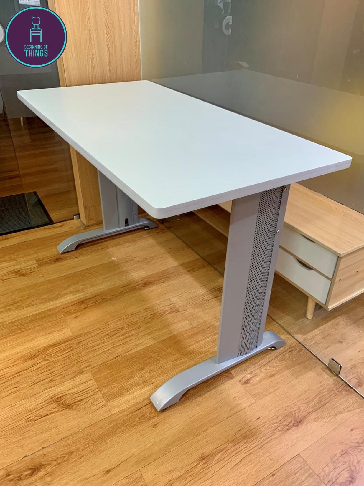 JENNER 60 x 120 CM Wide Metal Legs Rectangular Work Computer Study