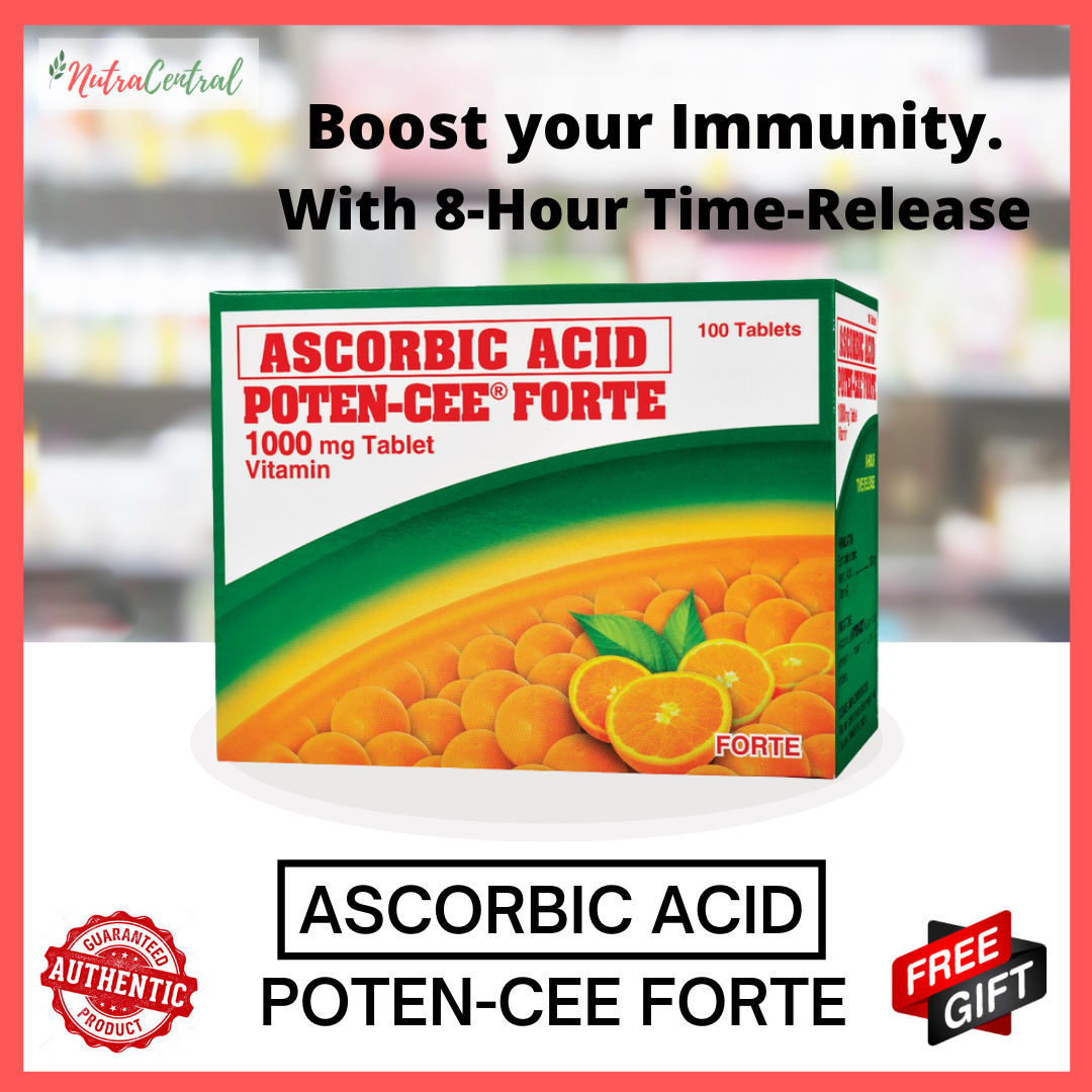 POTENCEE FORTE Tablets 1000mg, 100 tablets Ascorbic Acid Vitamin C