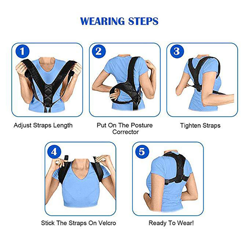 Humpback Correction Back Brace Spine Back Orthosis Scoliosis Lumbar