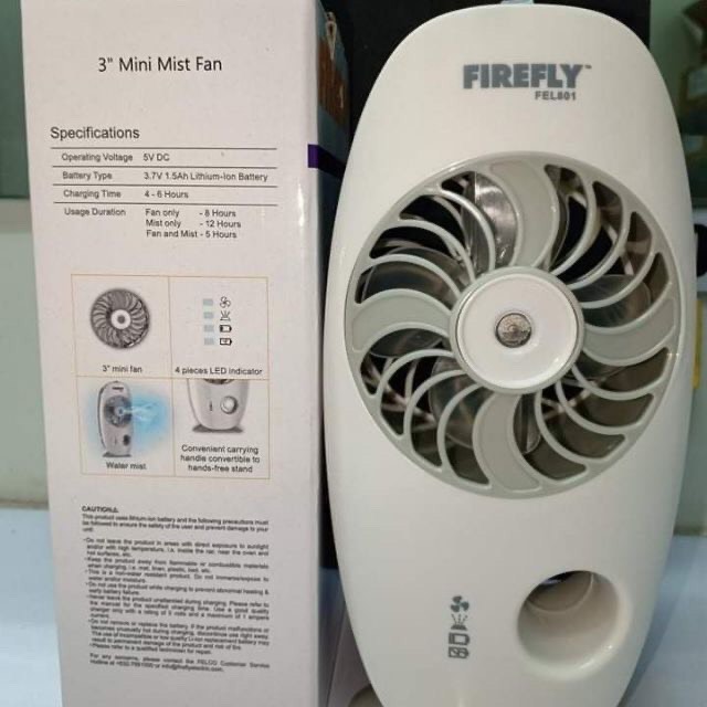 Firefly mini mist sales fan price