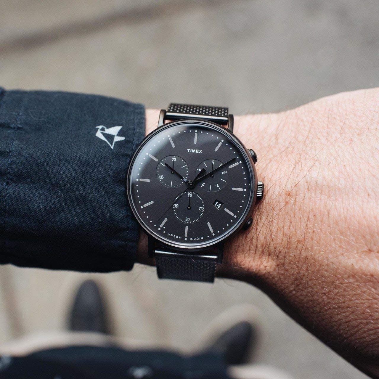 timex fairfield mesh