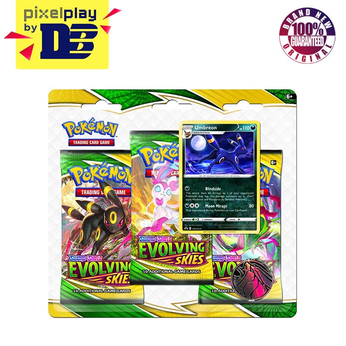 Pokemon Trading Card Game Ss7 Sword And Shield Evolving Skies 3 Blisters 178 80881 Lazada Ph 2436