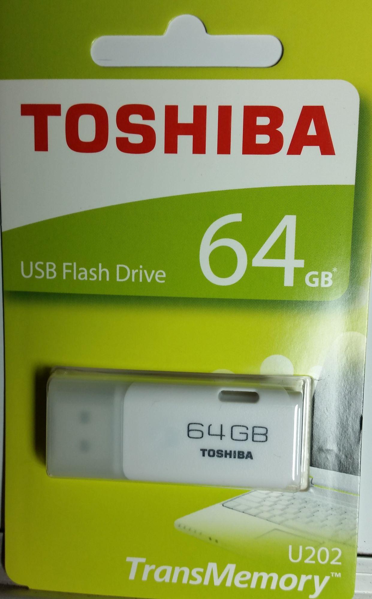 Toshiba TransMemory U202 64GB USB Flash Drive USB 2.0 SK006 (White)100%  Original product made in Japan Includes password protection security  software Designed for everyday storage Small in size but big on storage  Lightweight support Windows ...