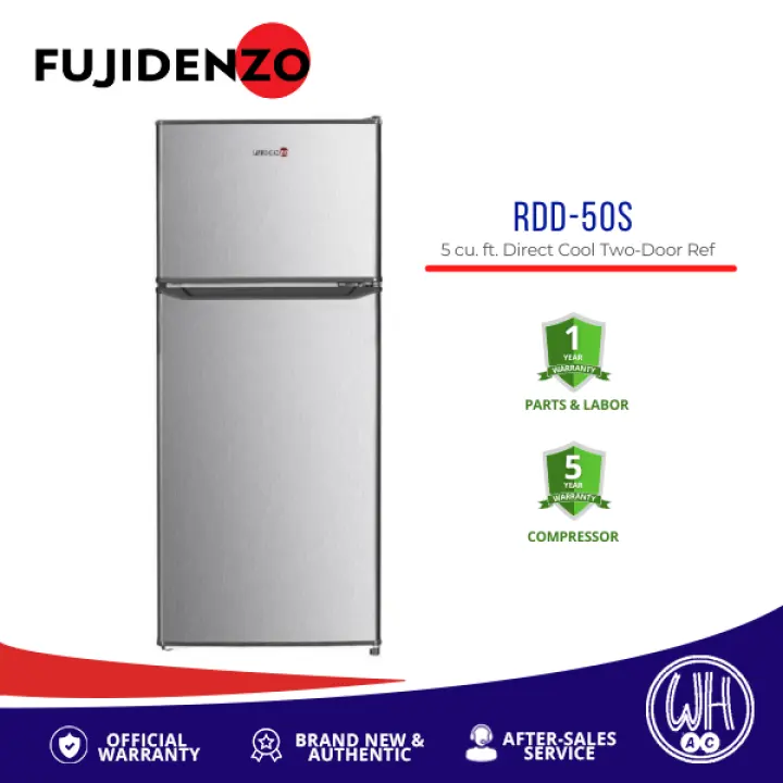 Fujidenzo 5 Cu Ft Two Door Direct Cool Refrigerator Rdd 50s Lazada Ph