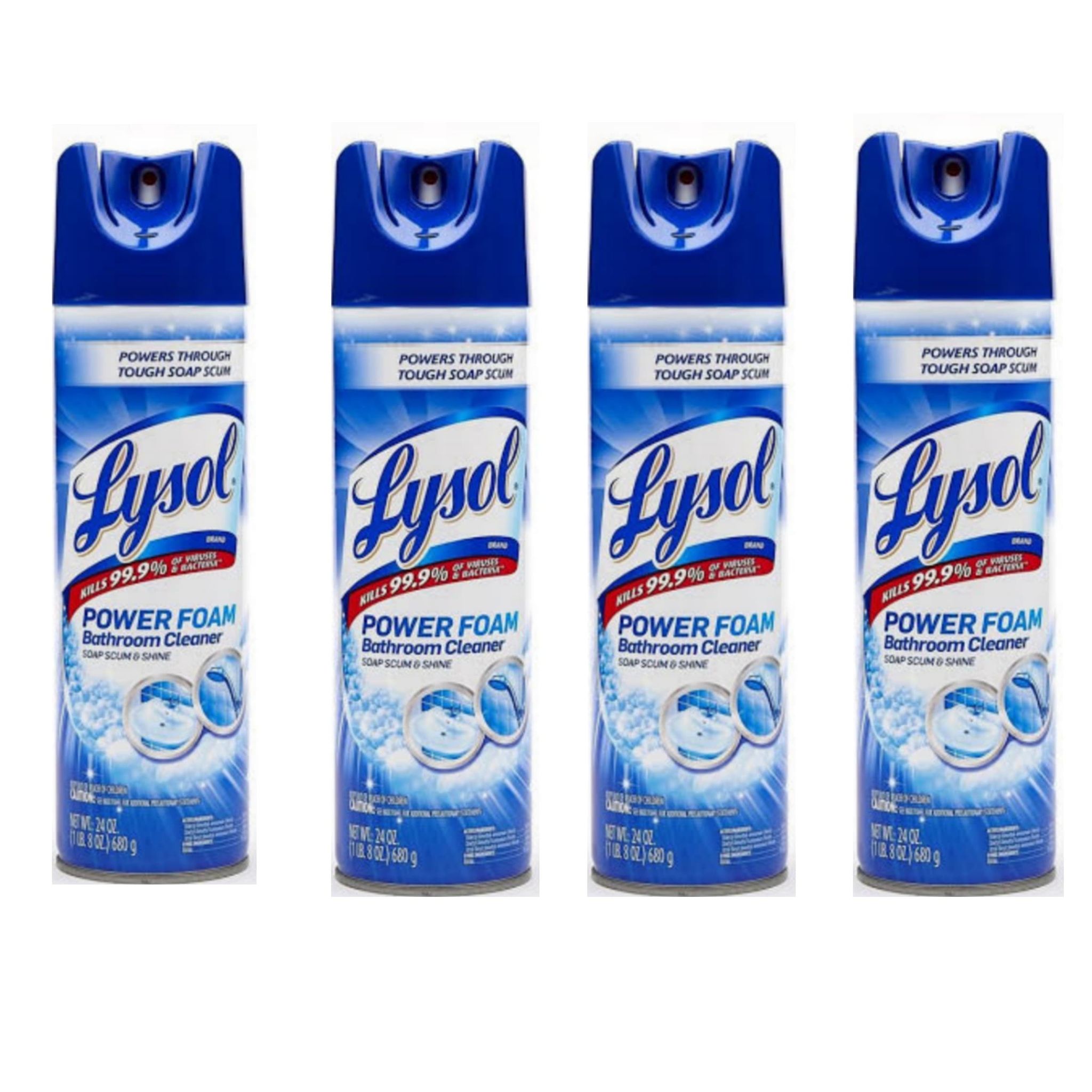 Lysol Bathroom Cleaner Spray, Island Breeze, 24oz Set of 4 | Lazada PH