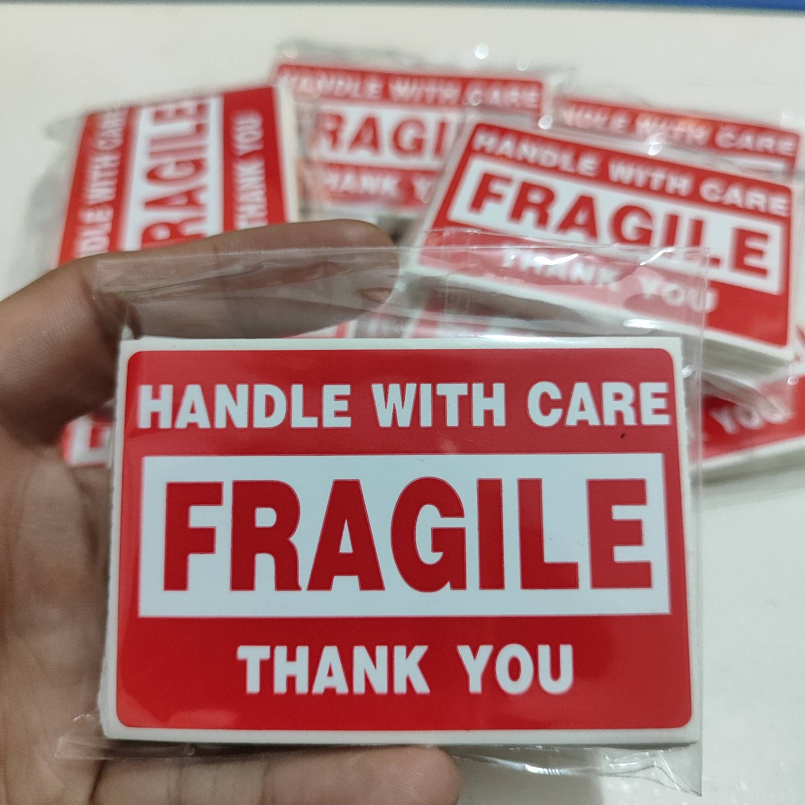Fragile Handle With Care Icon Minimalist In Outline Style. Shipping - Foto 2