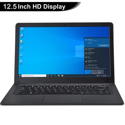 (Students Learn Computer Online)Quad-Core Intel N3350 Windows10 4GB +64GB Memory Netbook 12.5 Inch Mini Laptop Subnotebook(5-7 Hours Battery Life)