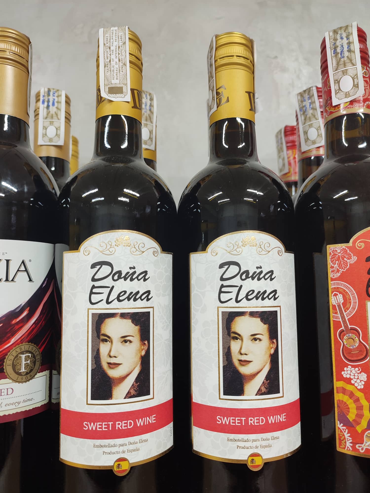 Dona Elena Sweet Red Wine 750ml Lazada PH
