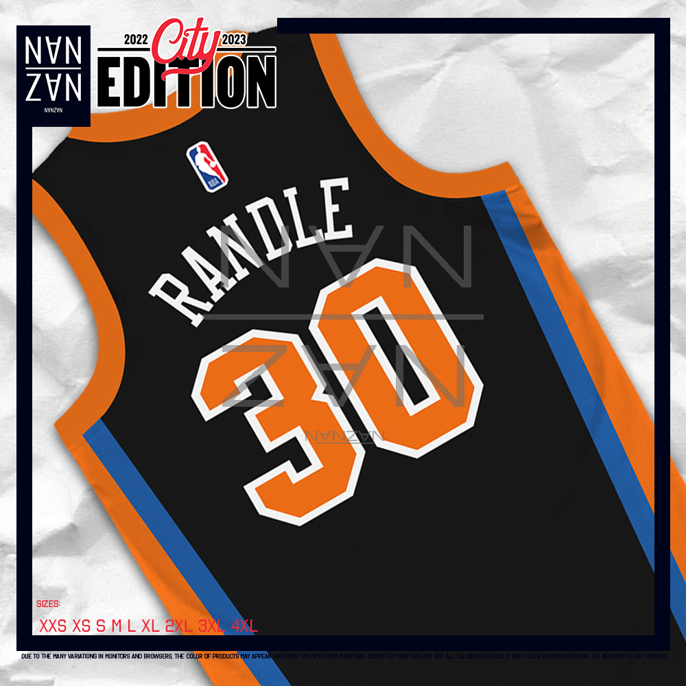 Julius Randle New York Knicks 202122 Swingman Patch Jersey Royal - Icon  Edition in 2023