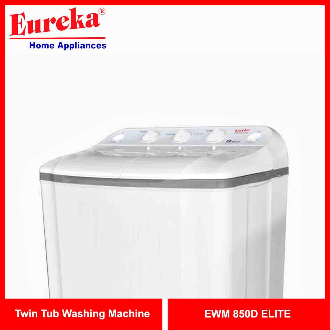 Eureka EWM 850D Elite Twin Tub Washing Machine review and price