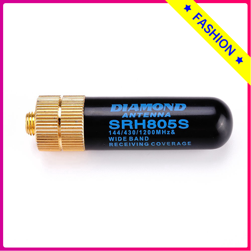 Antenna SRH-805S Dual Band Ultra Corta 5cm Per Walkie-Talkie – VHF/UHF 144/430MHz, SMA-F, Guadagno 3.0dBi, Max 10W - 2