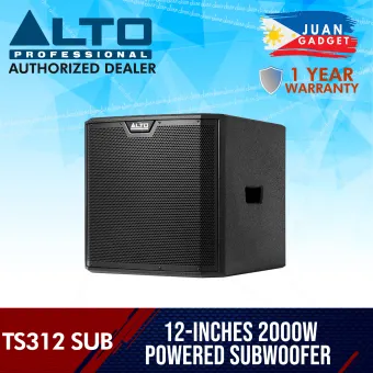 alto ts312 subwoofer