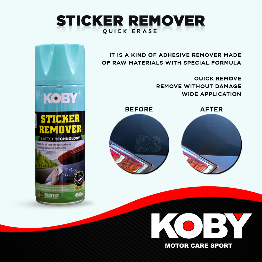 KOBY Sticker remover 450ml Lazada PH