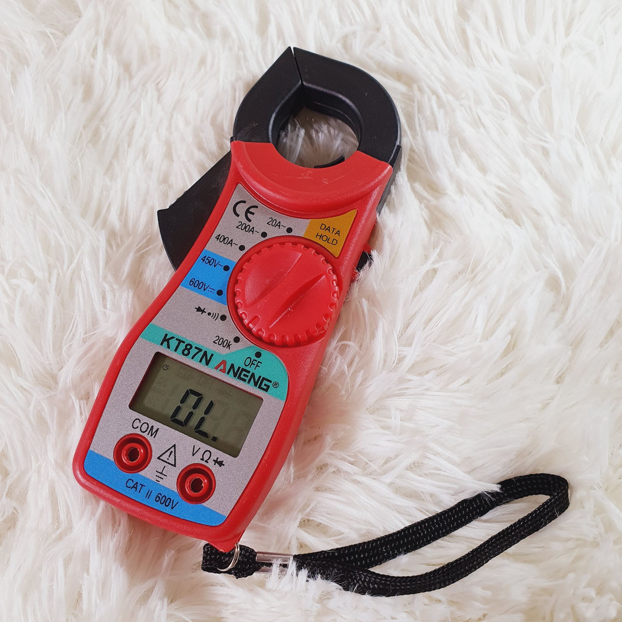 ANENG KT87N Mini Digital Clamp Meters AC/DC Voltage AC Current 600v