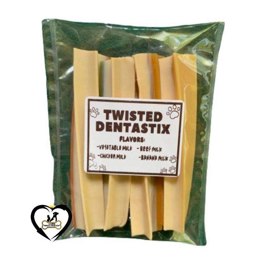 Twisted Dental sticks (4 STICKS PER PACK) Treats for dogs Lazada PH