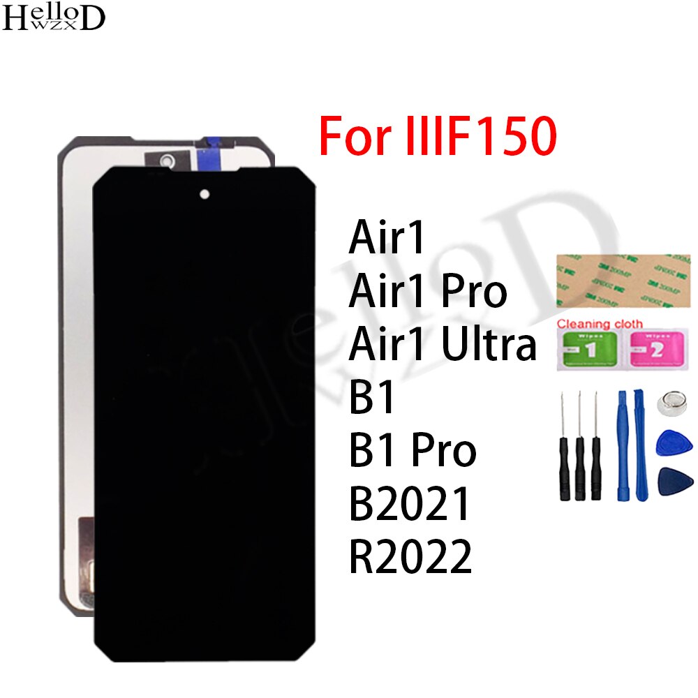 Zzooi for iiif150 b2021 r2022 lcd display touch screen digitizer replacement for iiif150 b1 air1 pro air1 ultra lcd screen assembly