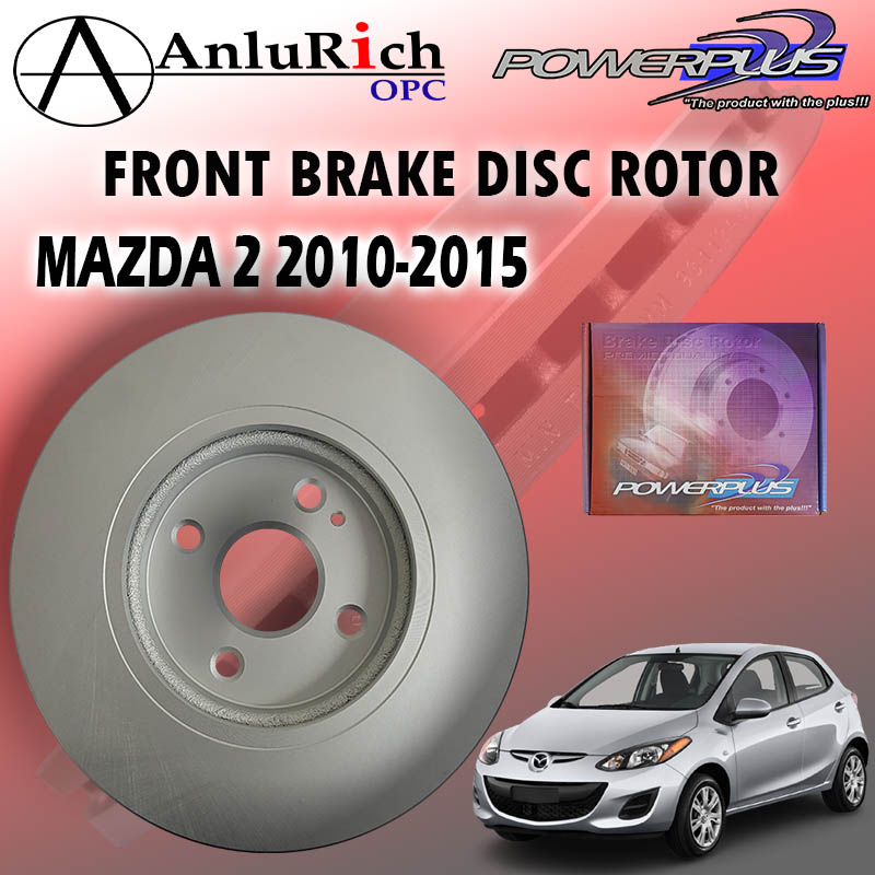 買取り実績 Brake Front Disc Rotors Front Pads, Package: Brake Rotors Pair For  2011-2014 Mazda K8-100507 並行輸入品