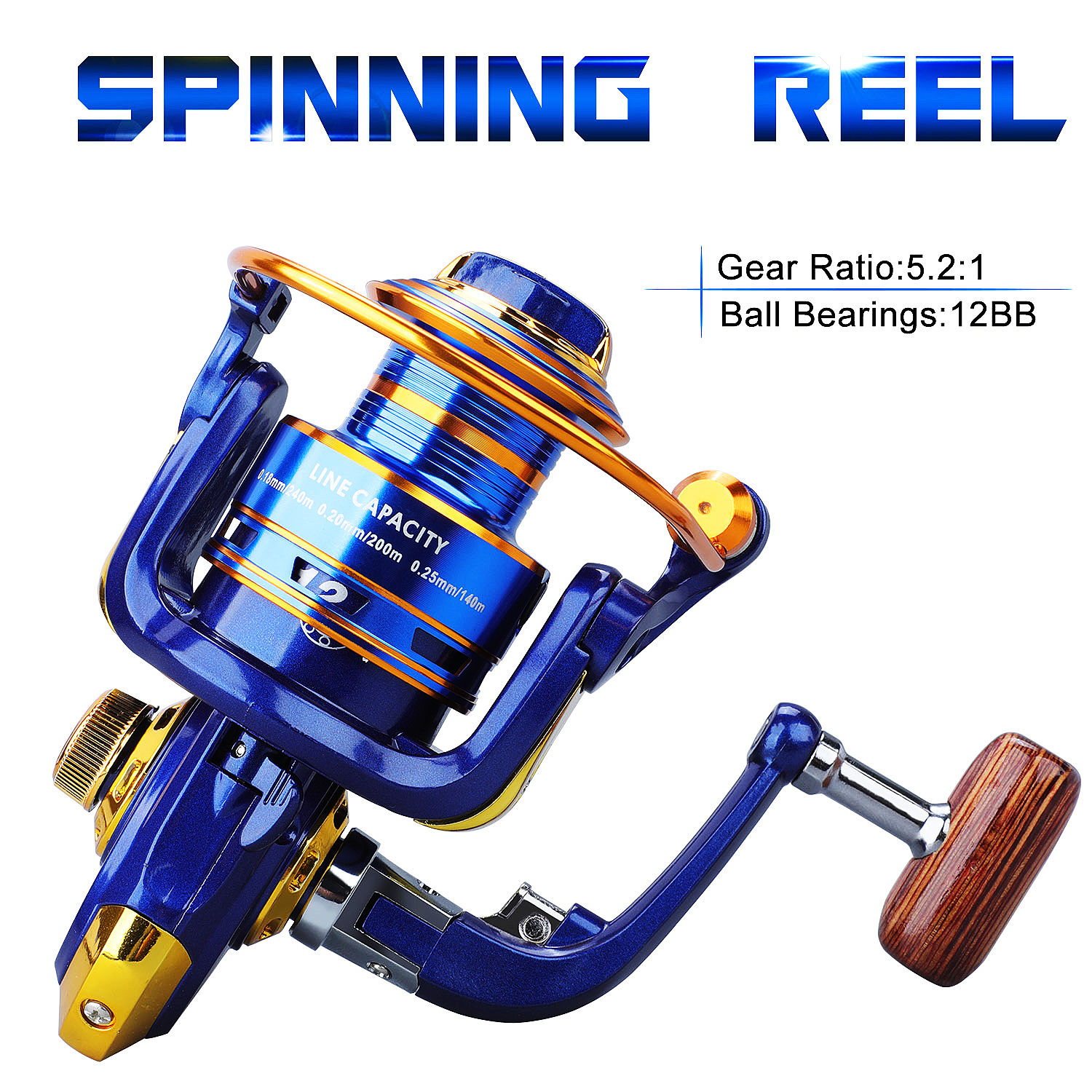 Spinning Fishing Reels Metal Spinning Reel Fishing Original
