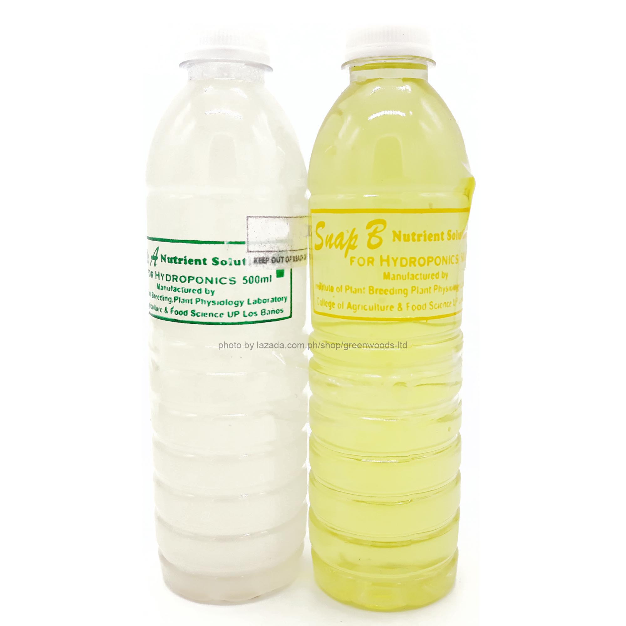 Snap Hydroponics Nutrient Solution 500ml Set Fertilizer Lazada Ph