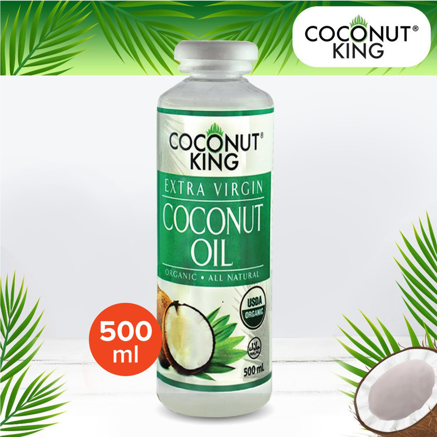Coconut King Extra Virgin Coconut Oil 500ml Lazada PH