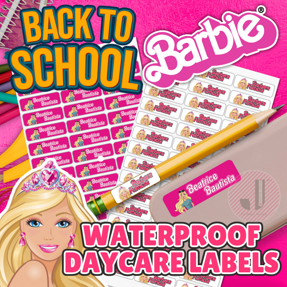 Waterproof Daycare Labels Preschool Labels Name Stickers School