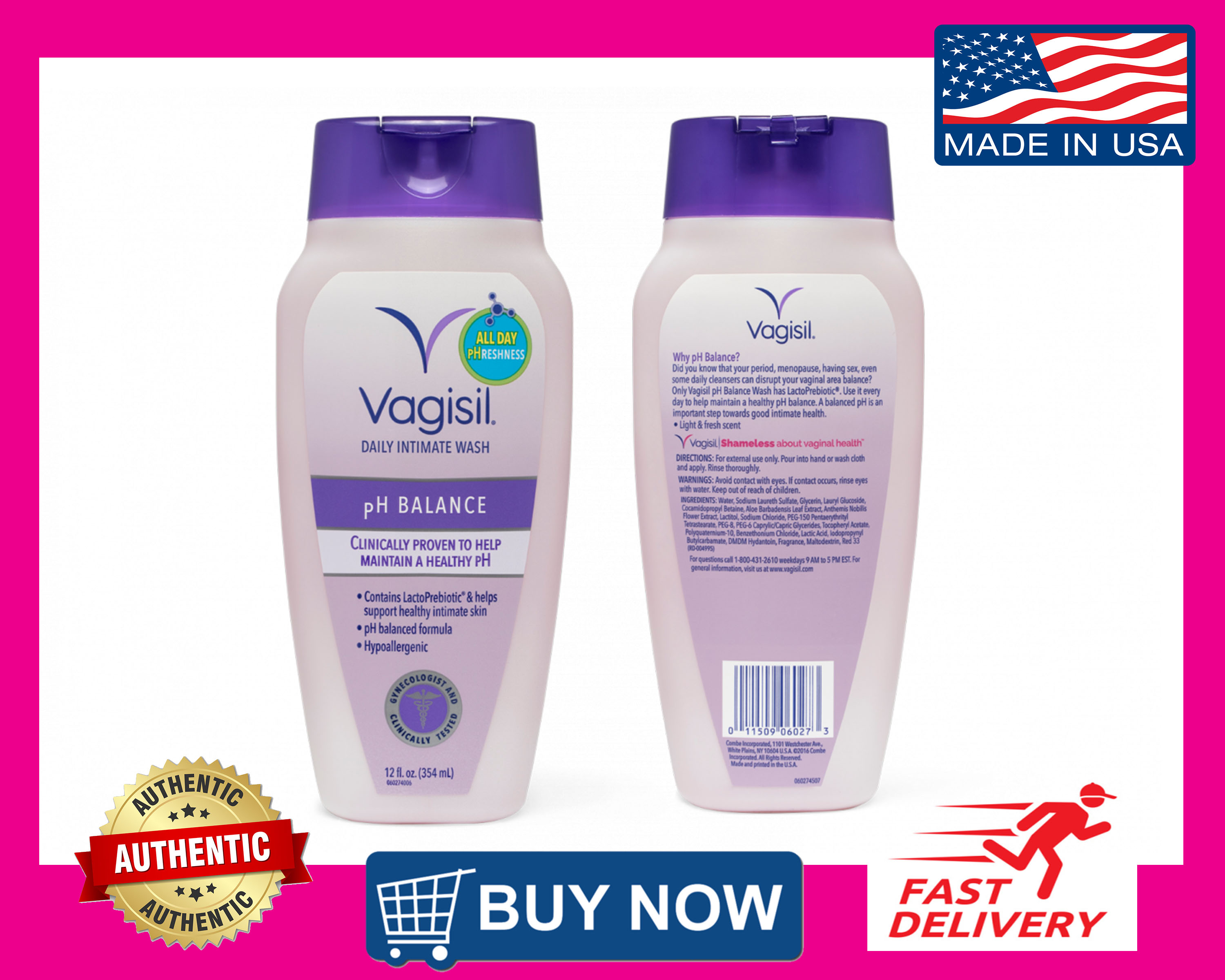 Vagisil PH Balance Daily Feminine Intimate Wash Lazada PH