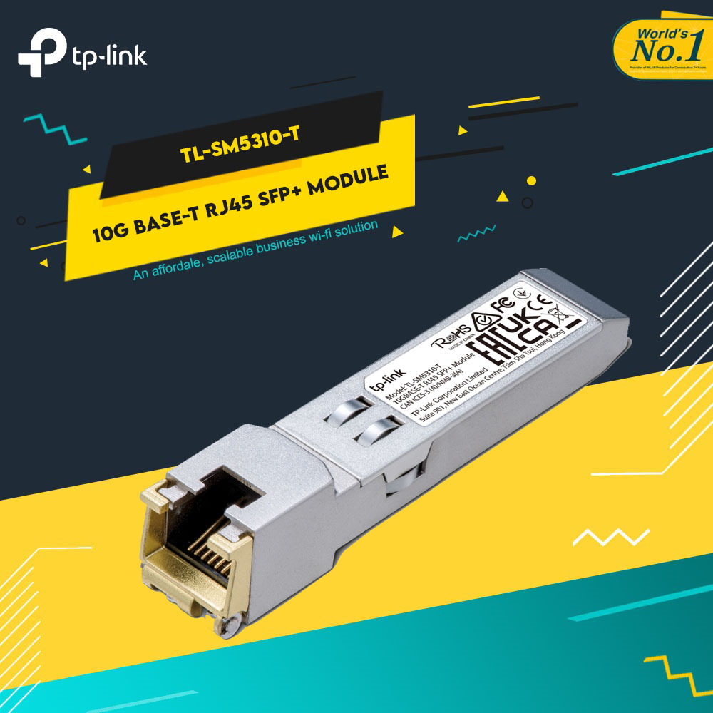 tp-link TL-SM5310-T 10G BASE-T RJ45 SFP+ Module | Tp-link by EJD ...