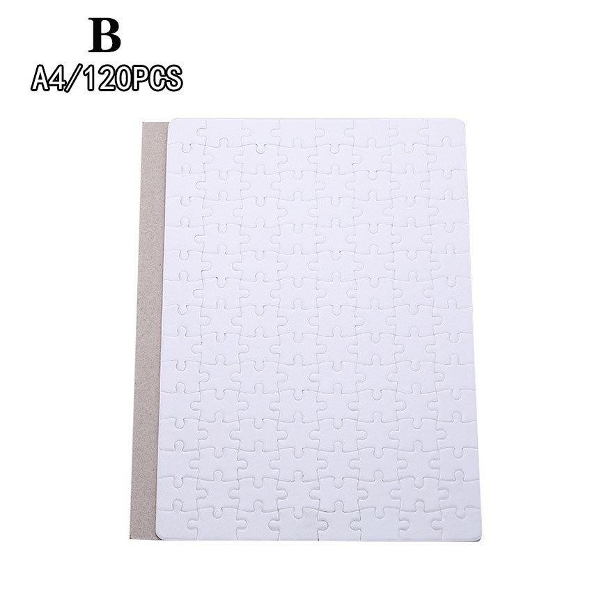 Blank Sublimation Jigsaw Puzzle A4 Size 5R Size Giveaways DIY