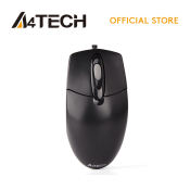 A4Tech 4-Way Wheel USB Mouse, 1000 DPI, Durable & Dust