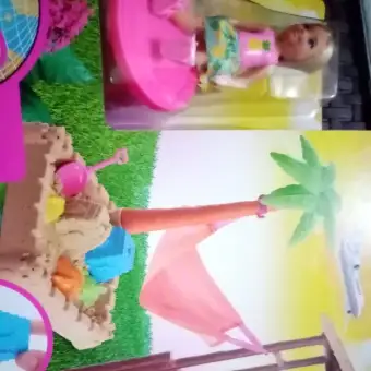 barbie moldable sand