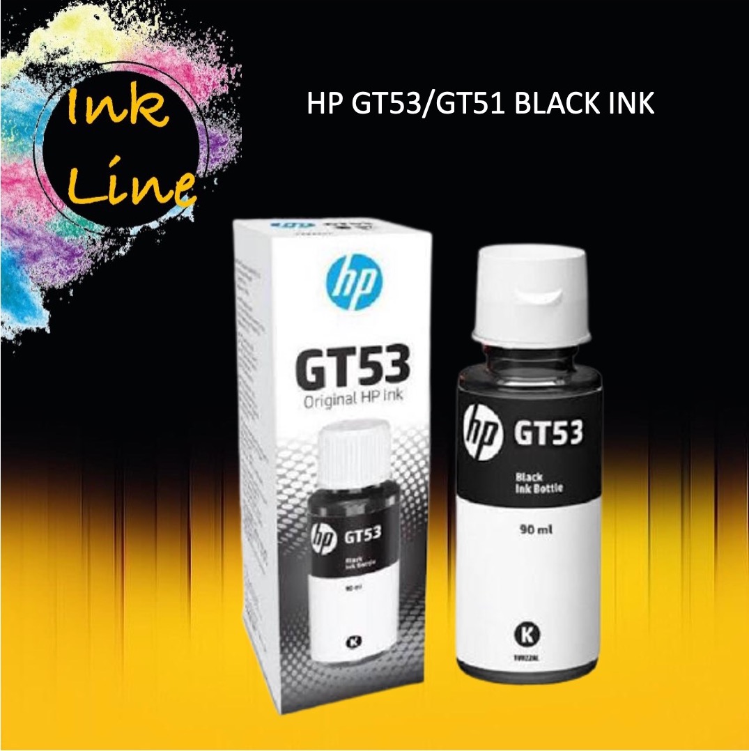 Hp Gt Ml Black Original Ink Bottle Replacement Of Gt Black