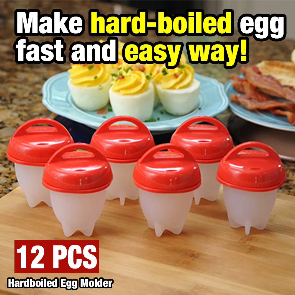 Easy Egg Hard Boiler Kitchen Tools New 12pcs 