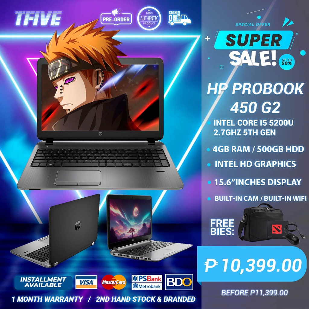 can-cod-hp-450-g2-i5-5th-gen-4gb-ram500hdd-ram-lazada-ph