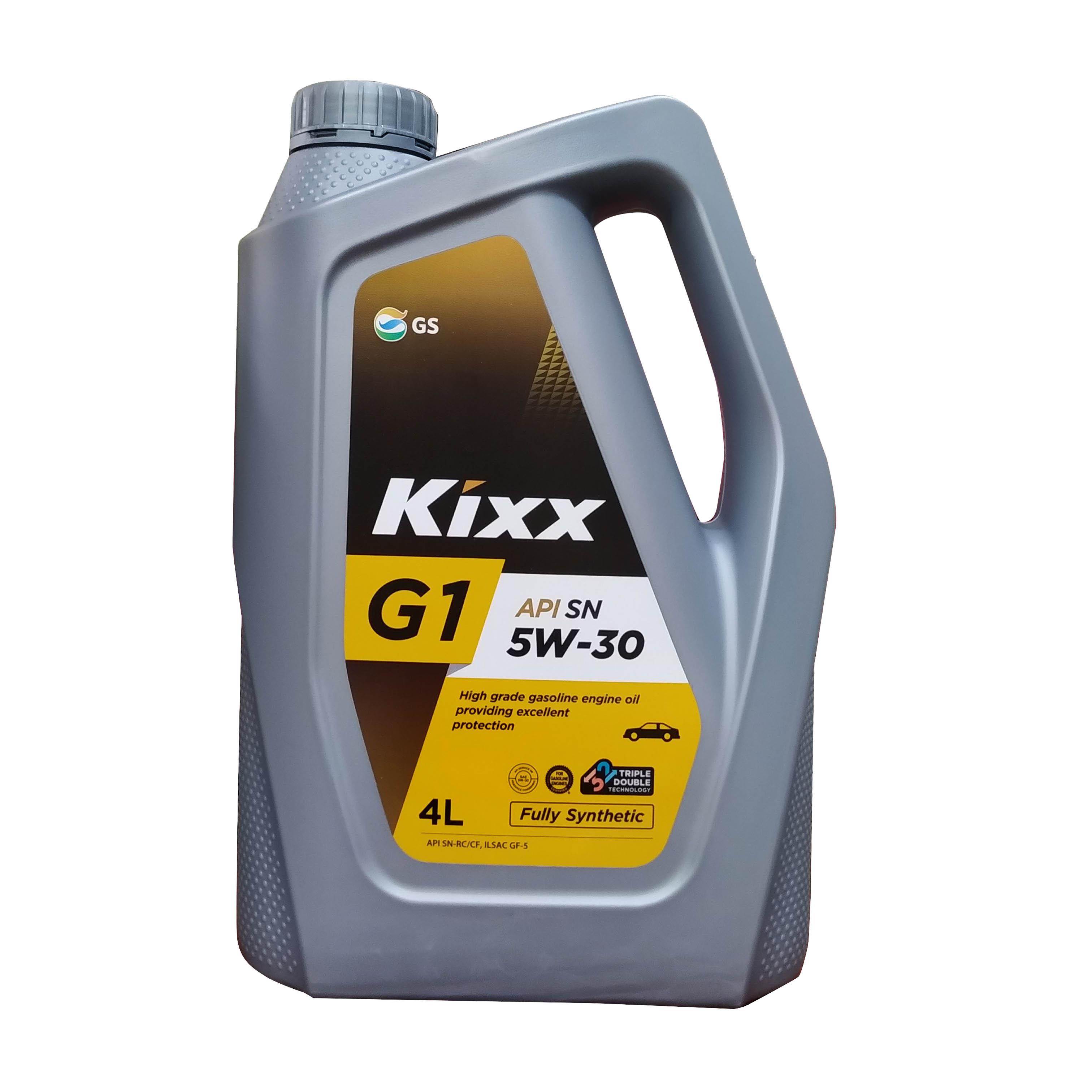 Kixx G1 5W-30 Fully Synthetic Motor Oil for Gas Engines 4L ( 4 Liters .