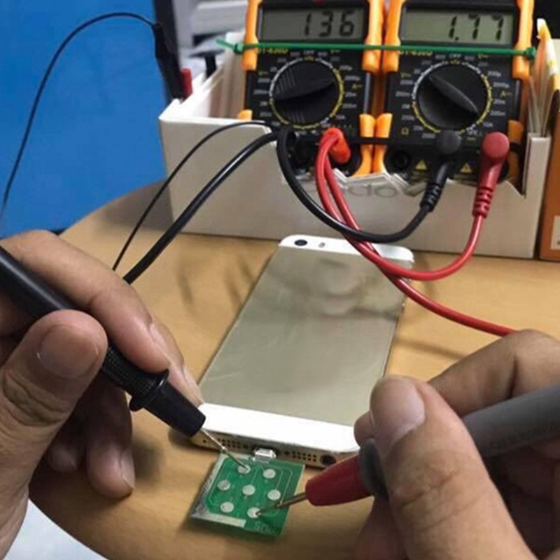 3Pcs Micro-USB Dock Flex Test Board for iPhone 13 12 11 Android Phone U2 Battery Power Charging Dock Flex Testing Tool