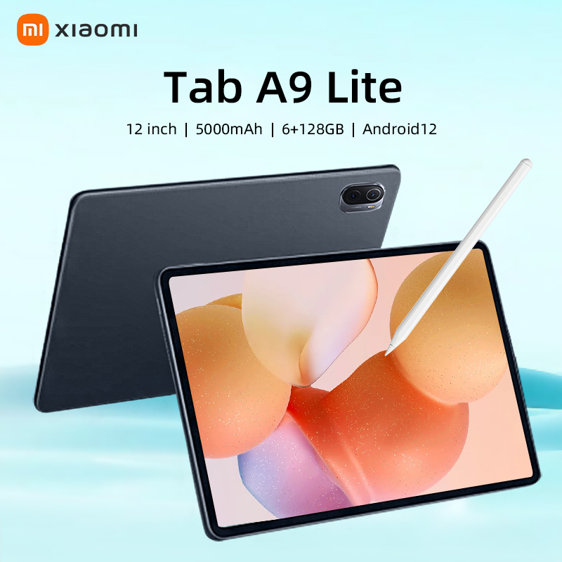 Xiaomi Tab A9 Lite 12 inch 8GB+128GB tablets android original 2023 for Kids  Tablet Online Class Smart Dual Sim Card On Sale Screen 5G WIFI Business Tablet  gaming Tablet lowest price Tablet
