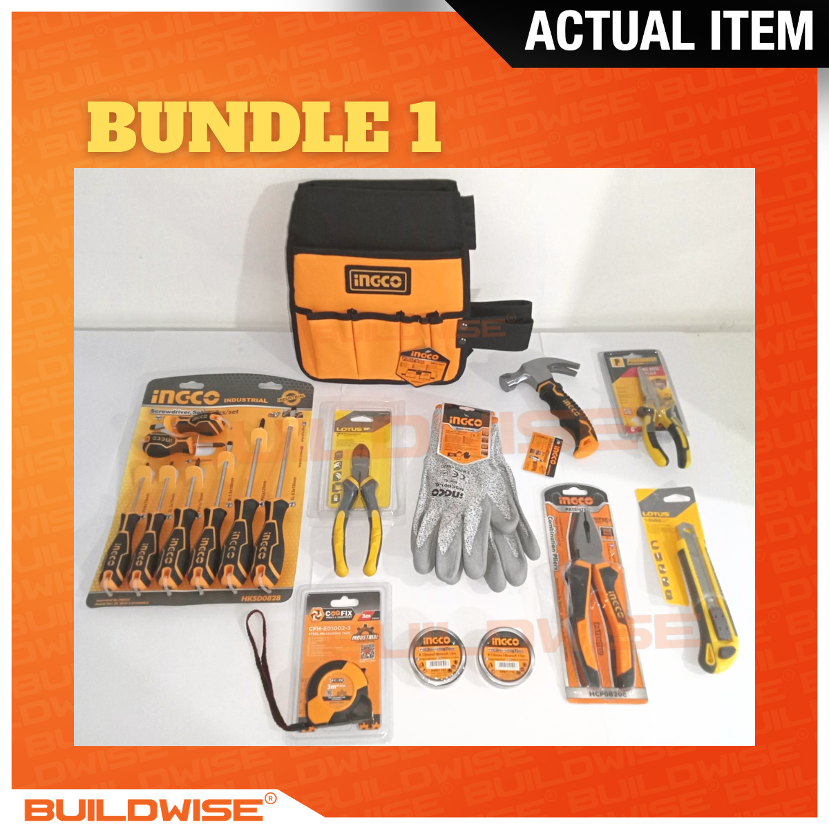 Ingco Tool Bag HTBP02031 **BUNDLE PROMOS** Lazada PH