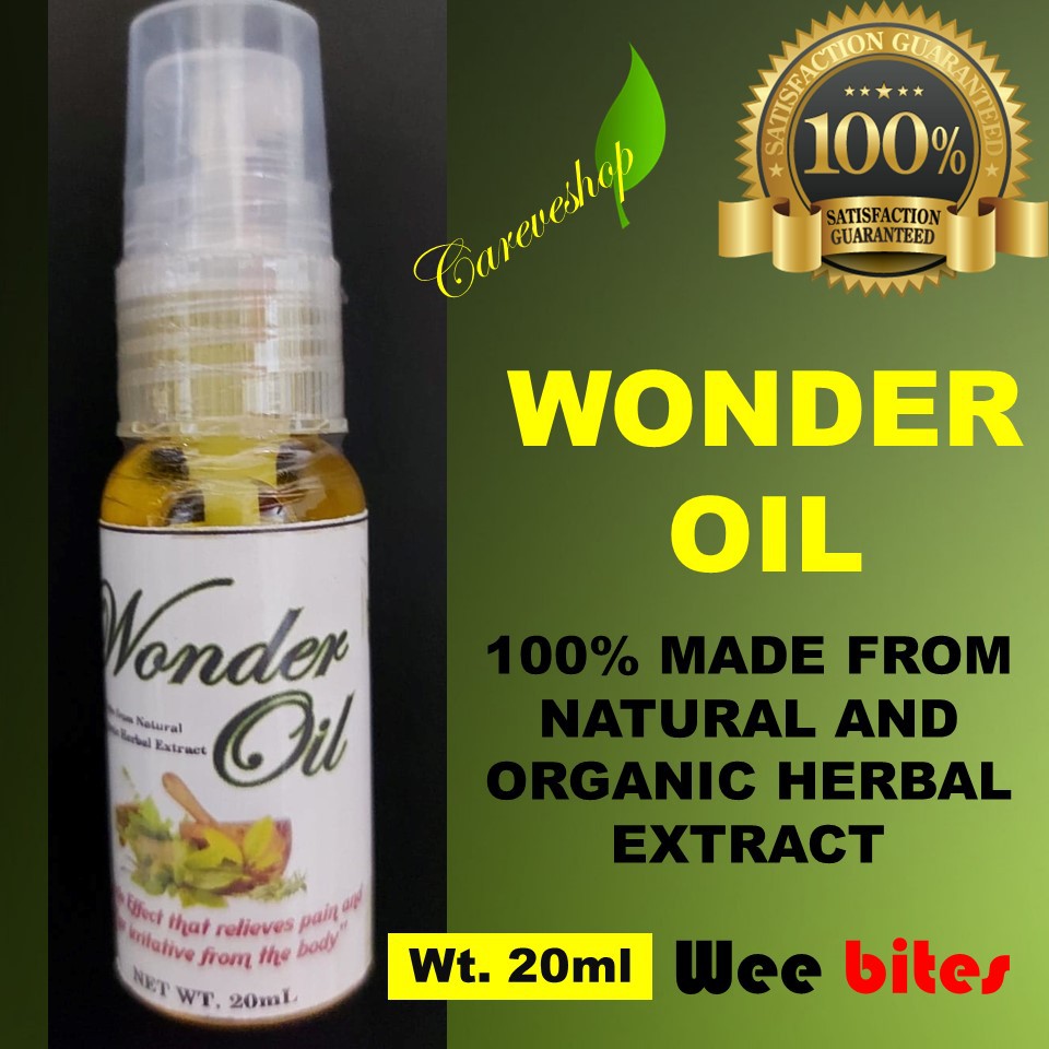 Wonder Oil 20ml Lazada PH