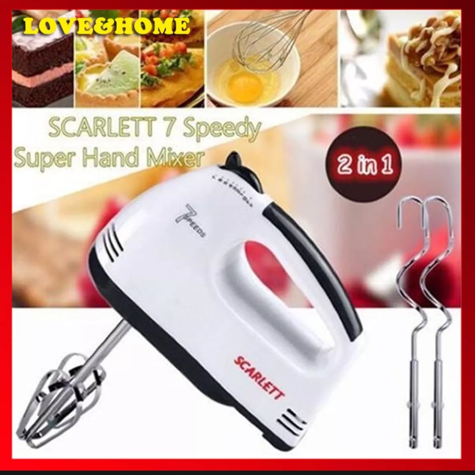 scarlett hand mixer specs