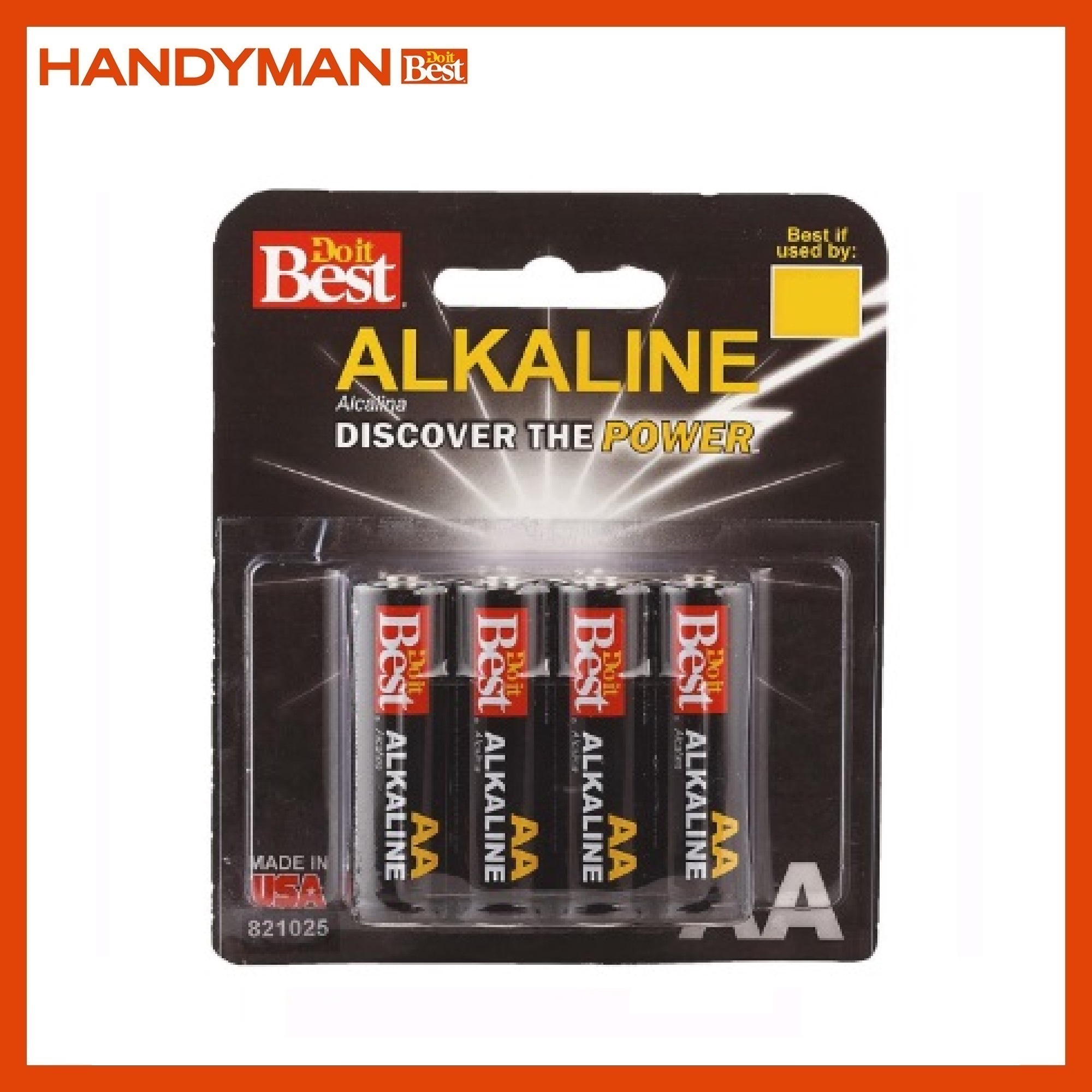 Do It Best Alkaline Battery DIB815 AA 4's Lazada PH