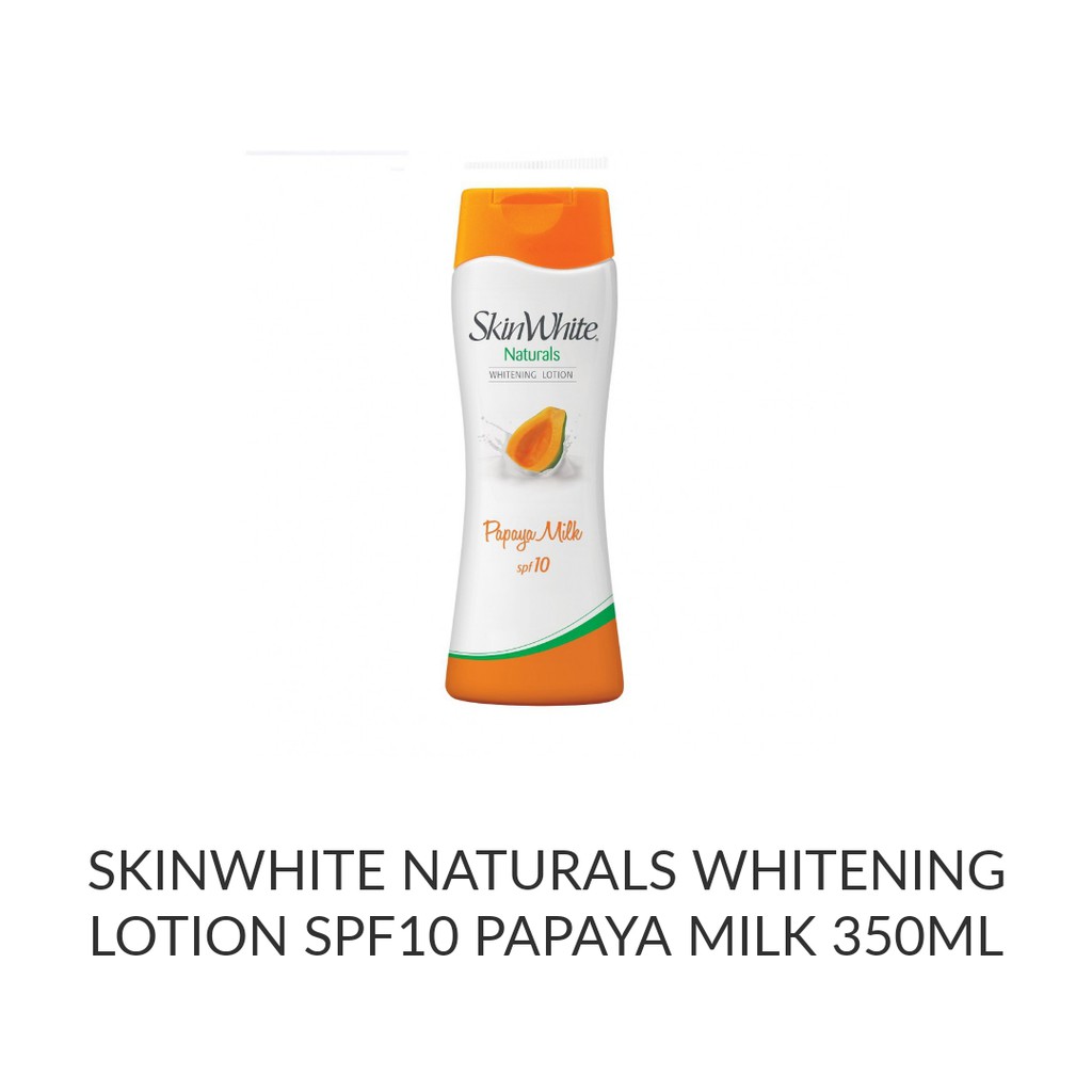 Skinwhite Natural Whitening Lotion Papaya Milk 100 Original Lazada PH