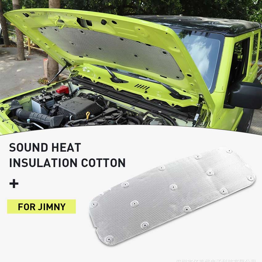Sound Heat Insulation Cotton for Suzuki Jimny JB64 JB74 2019 2020 201 2022  2023 Engine Hood Deadener Pad Interior Accessories - AliExpress