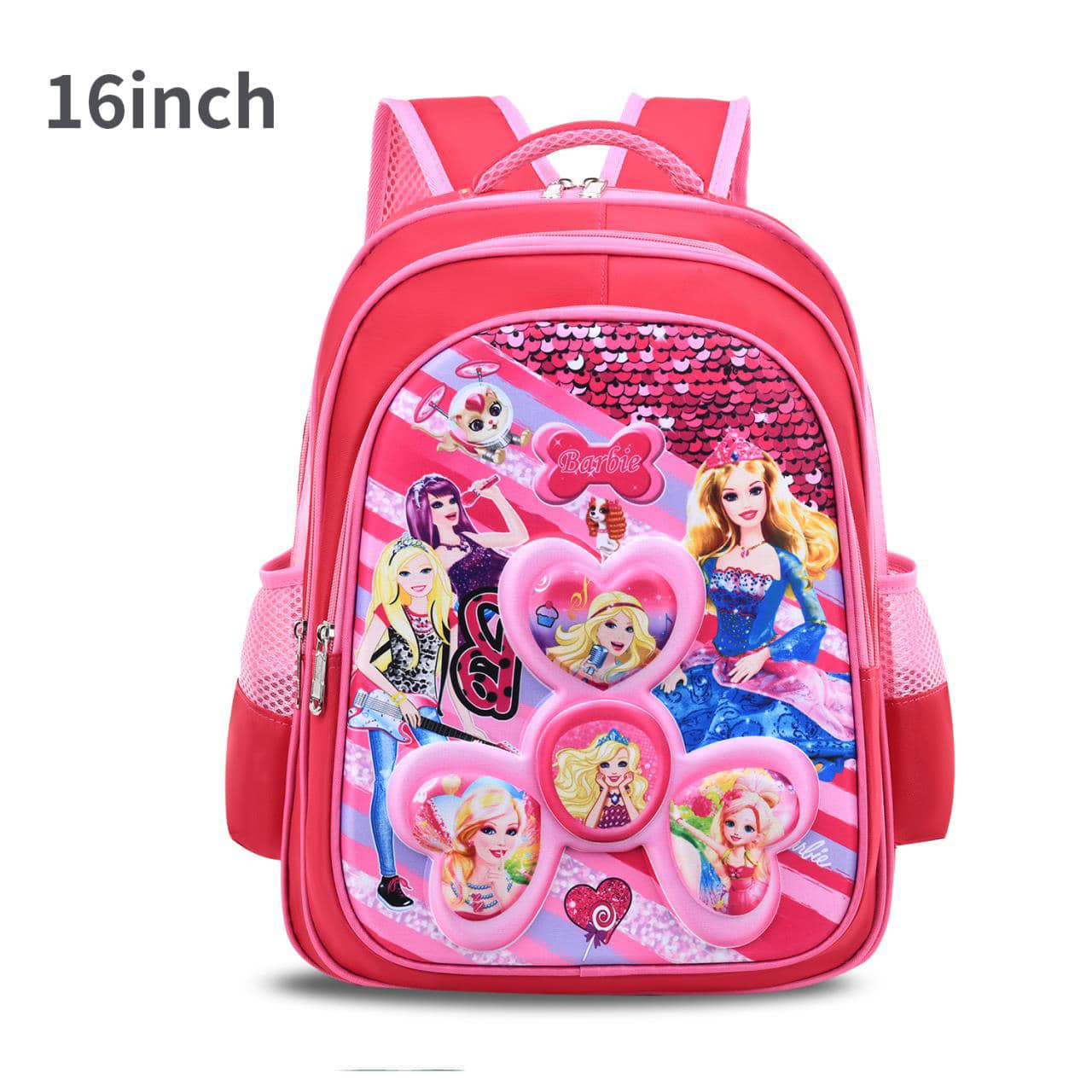 Barbie Future Is Bright School Bag Pink & Black 14 Inches Online in India,  Buy at Best Price from Firstcry.com - 12936102