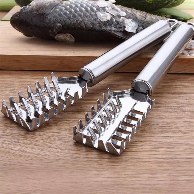 Stainless Steel Fish Scaler Skin Remover