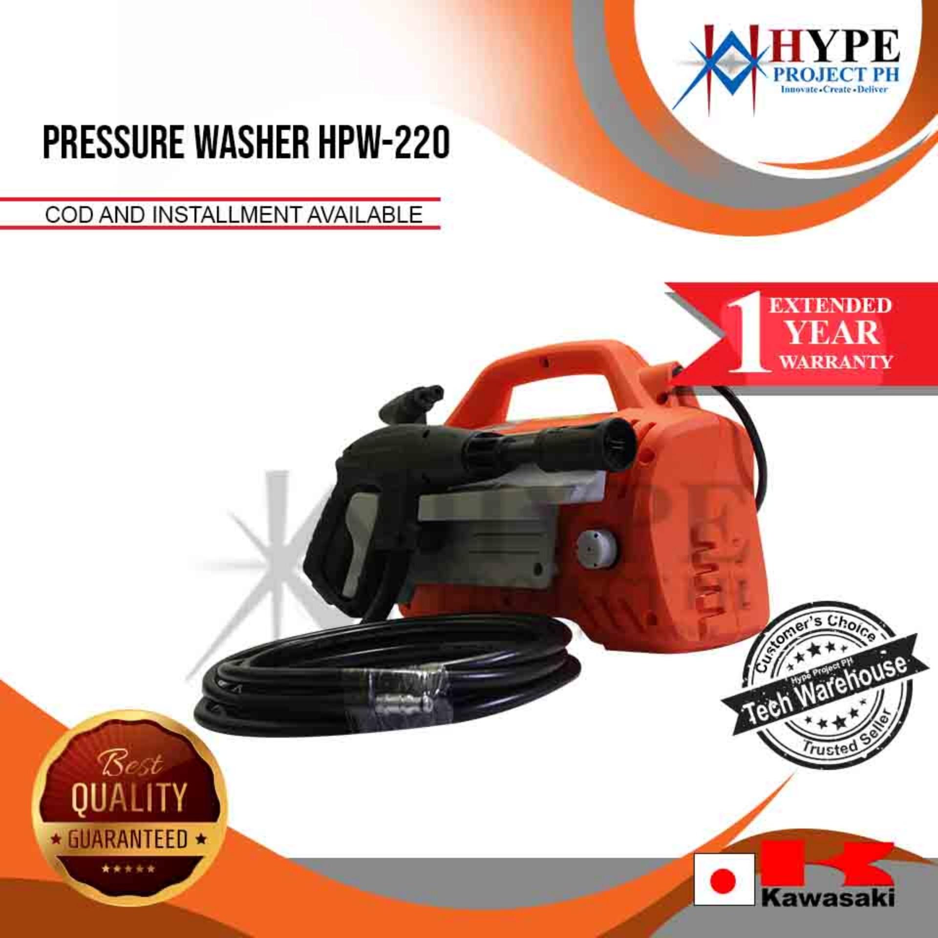 KAWASAKI Portable Pressure Washer Water Spray HPW 220 Lazada PH