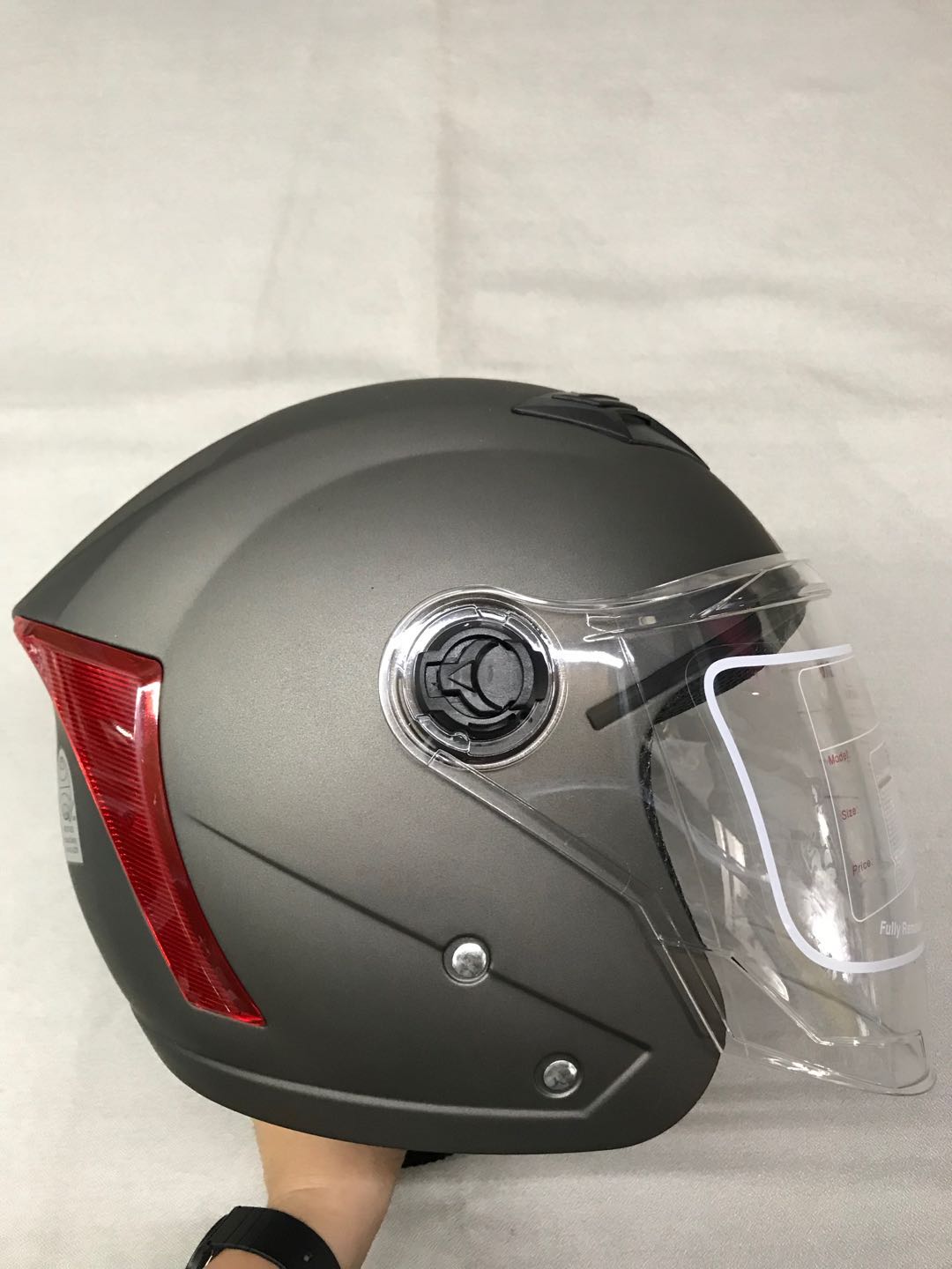 HNJ TITAN HALF FACE HELMET A4001 