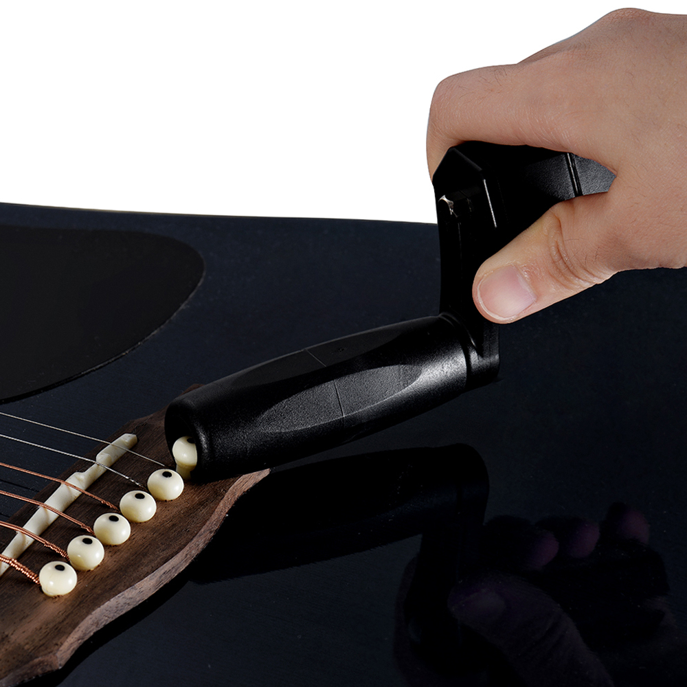 Alice A009CP Multifunctional Guitar String Peg Winder Bridge Pin Puller Electric Screwdriver Drill Bit Guitar Repair Maintenance Tool Luthier Tool
