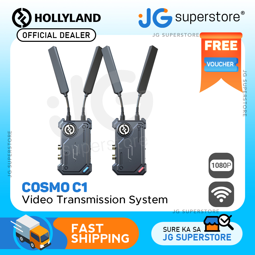 Hollyland Cosmo C1 FHD 1080P Wireless Video Transmission System with  Transmitter and Receiver, HEVO Solution Chip, SDI HDMI Input/Output  Support for Live Streaming, Professional Filmmaking JG Superstore  Lazada PH