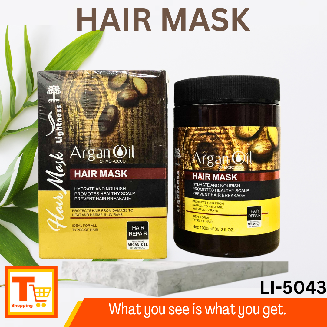 Lightness [argan Oil] Hair Care Products Hair Treatment Shampoo Conditioner Hair Mask