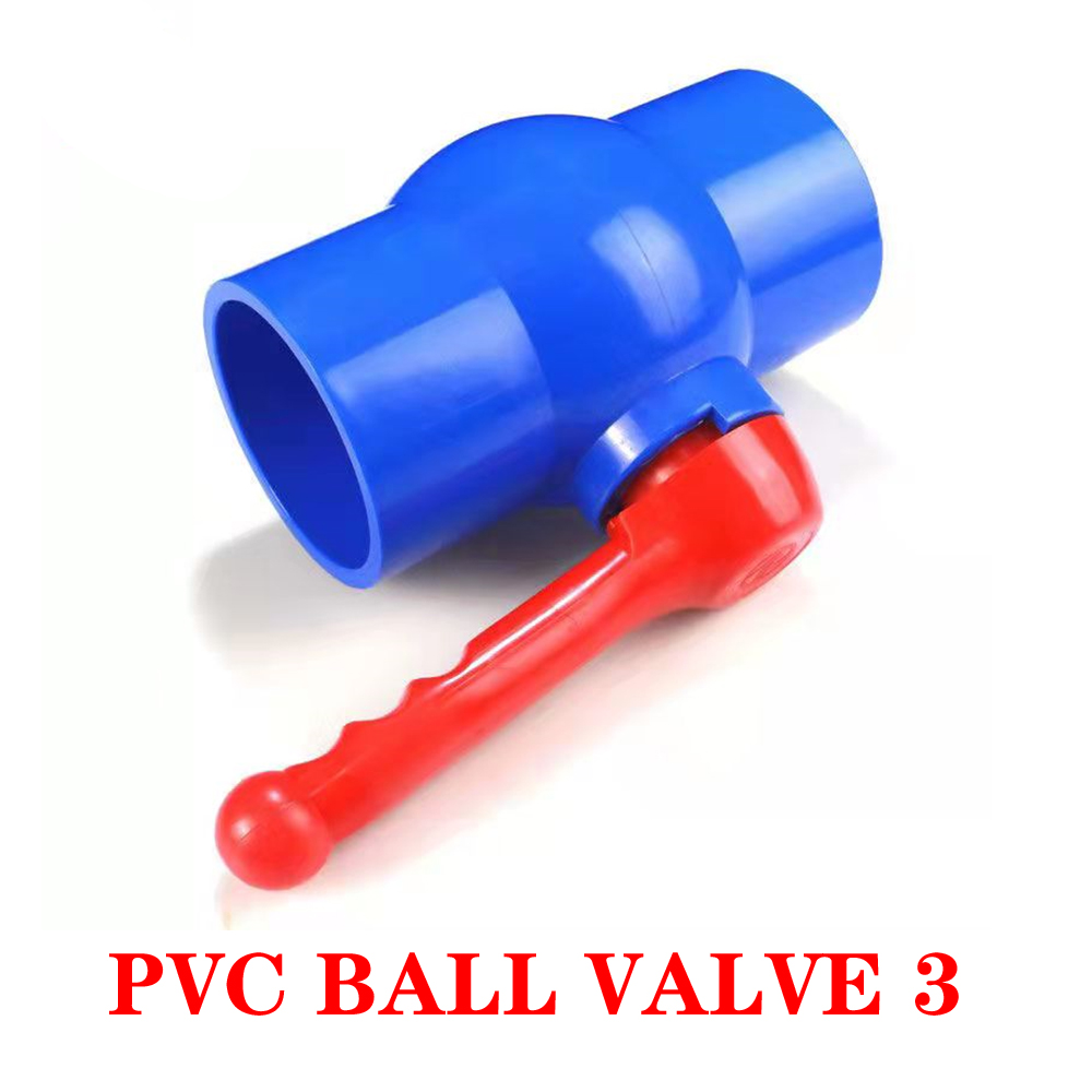 COD PVC Ball Valves 3" and 4" (Blue Gate Valve Shower Valves Plastic